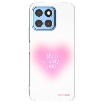 Picasee Honor X8 5G Hülle - Transparentes Silikon - Rich Energy