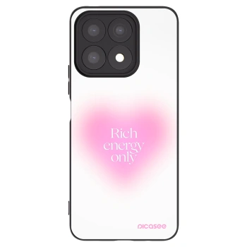 Picasee Honor X8a Hülle - Schwarzes Silikon - Rich Energy