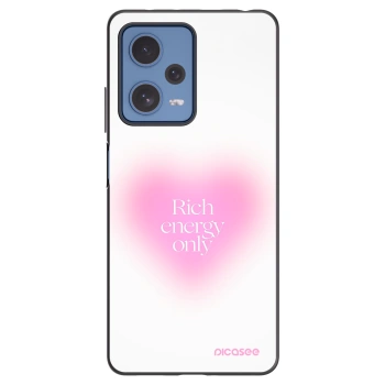 Picasee Xiaomi Redmi Note 12 Pro 5G Hülle - Schwarzes Silikon - Rich Energy