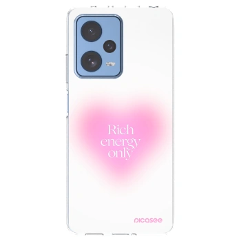 Picasee Xiaomi Redmi Note 12 Pro 5G Hülle - Transparentes Silikon - Rich Energy