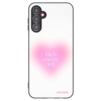 Picasee Samsung Galaxy A14 5G A146P Hülle - Schwarzes Silikon - Rich Energy