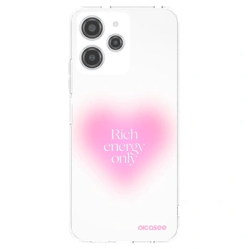 Picasee Xiaomi Redmi 12 4G Hülle - Transparentes Silikon - Rich Energy
