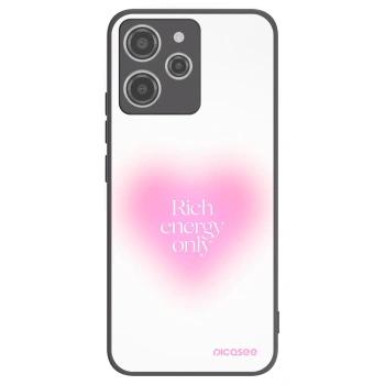 Picasee Xiaomi Redmi 12 4G Hülle - Schwarzes Silikon - Rich Energy