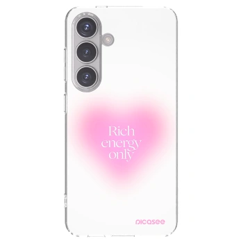 Picasee Samsung Galaxy S24 S921B 5G Hülle - Transparentes Silikon - Rich Energy