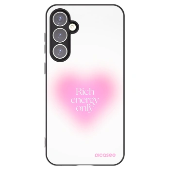 Picasee Samsung Galaxy S23 FE S711B Hülle - Schwarzes Silikon - Rich Energy