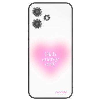 Picasee Xiaomi Redmi 12 5G Hülle - Schwarzes Silikon - Rich Energy