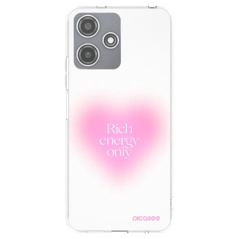 Picasee Xiaomi Redmi 12 5G Hülle - Transparentes Silikon - Rich Energy