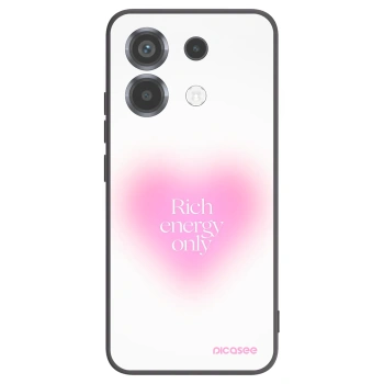 Picasee Xiaomi Poco X6 Hülle - Schwarzes Silikon - Rich Energy