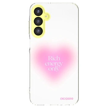 Picasee Samsung Galaxy A25 A256B 5G Hülle - Transparentes Silikon - Rich Energy