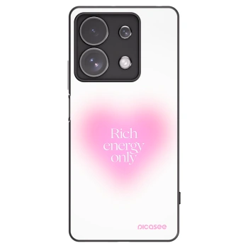 Picasee Xiaomi Redmi Note 13 Pro 4G Hülle - Schwarzes Silikon - Rich Energy
