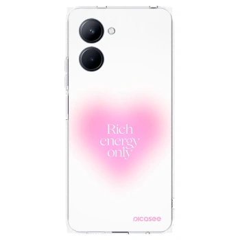 Picasee Realme C33 (2023) Hülle - Transparentes Silikon - Rich Energy