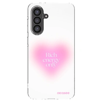 Picasee Samsung Galaxy A36 5G Hülle - Transparentes Silikon - Rich Energy