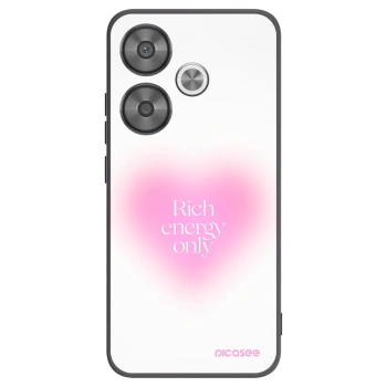 Picasee Xiaomi Poco F6 Hülle - Schwarzes Silikon - Rich Energy