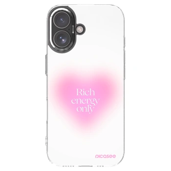 Picasee Apple iPhone 17 Hülle - Transparentes Silikon - Rich Energy