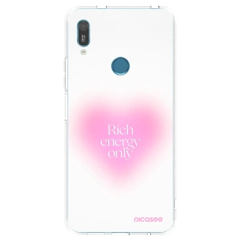 Picasee Huawei Y6 2019 Hülle - Transparentes Silikon - Rich Energy