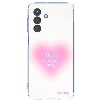 Picasee Samsung Galaxy A17 5G Hülle - Transparentes Silikon - Rich Energy