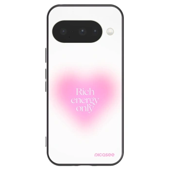 Picasee Google Pixel 10 Hülle - Schwarzes Silikon - Rich Energy