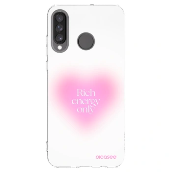 Picasee Huawei P30 Lite Hülle - Transparentes Silikon - Rich Energy