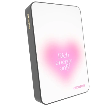 Picasee Powerbank mit MagSafe 10 000 mAh Grau - Rich Energy
