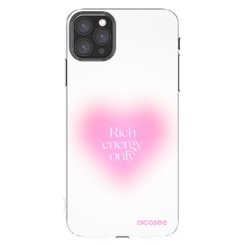 Picasee Apple iPhone 11 Pro Max Hülle - Transparentes Silikon - Rich Energy