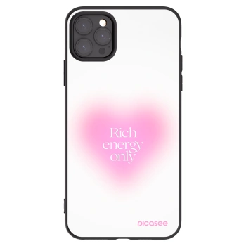 Picasee Apple iPhone 11 Pro Max Hülle - Schwarzes Silikon - Rich Energy