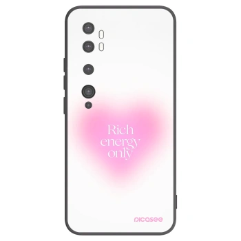 Picasee Xiaomi Mi Note 10 (Pro) Hülle - Schwarzes Silikon - Rich Energy