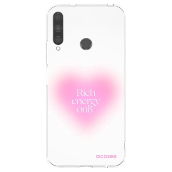 Picasee Huawei P40 Lite E Hülle - Transparentes Silikon - Rich Energy