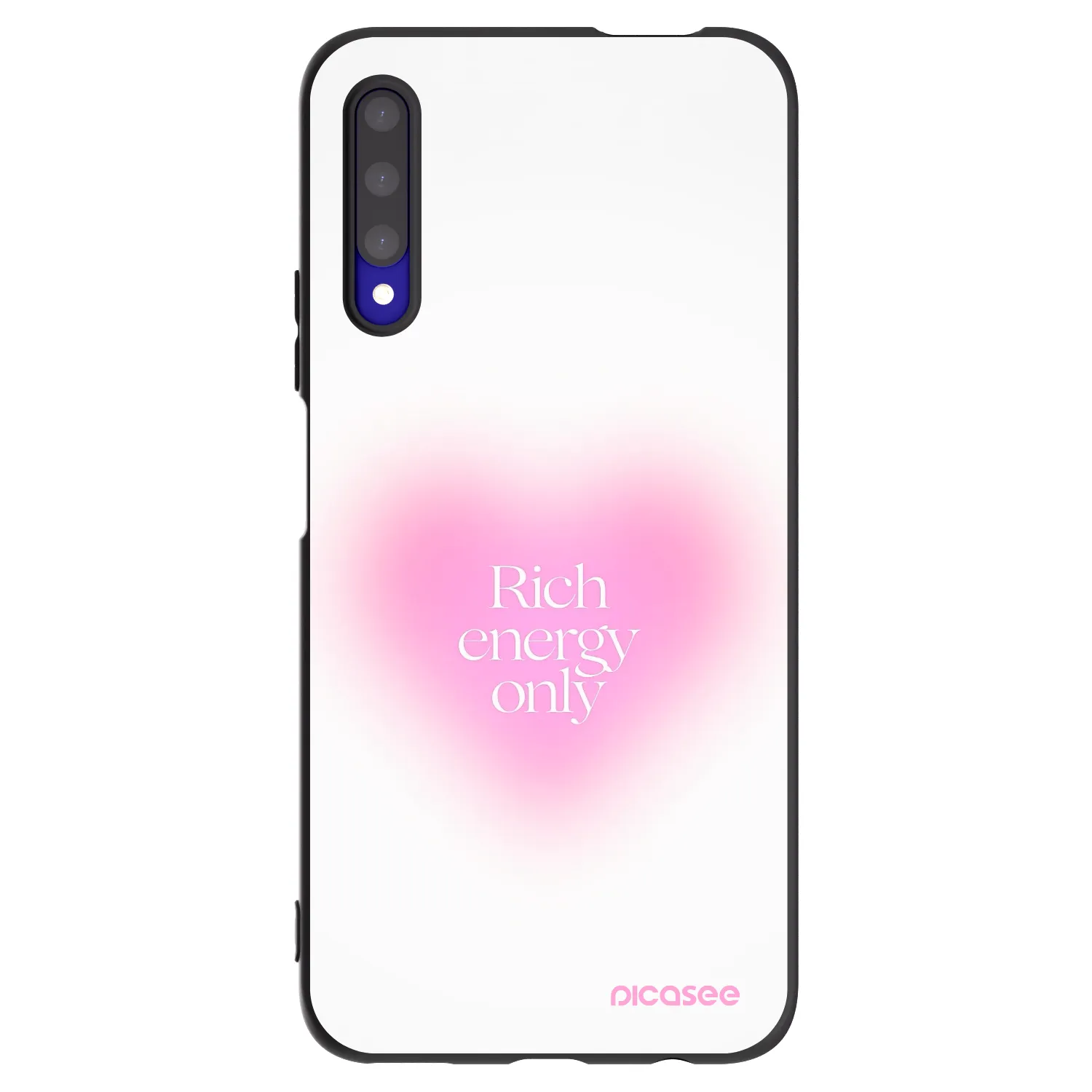 Picasee Honor 9X Pro Hülle - Schwarzes Silikon - Rich Energy