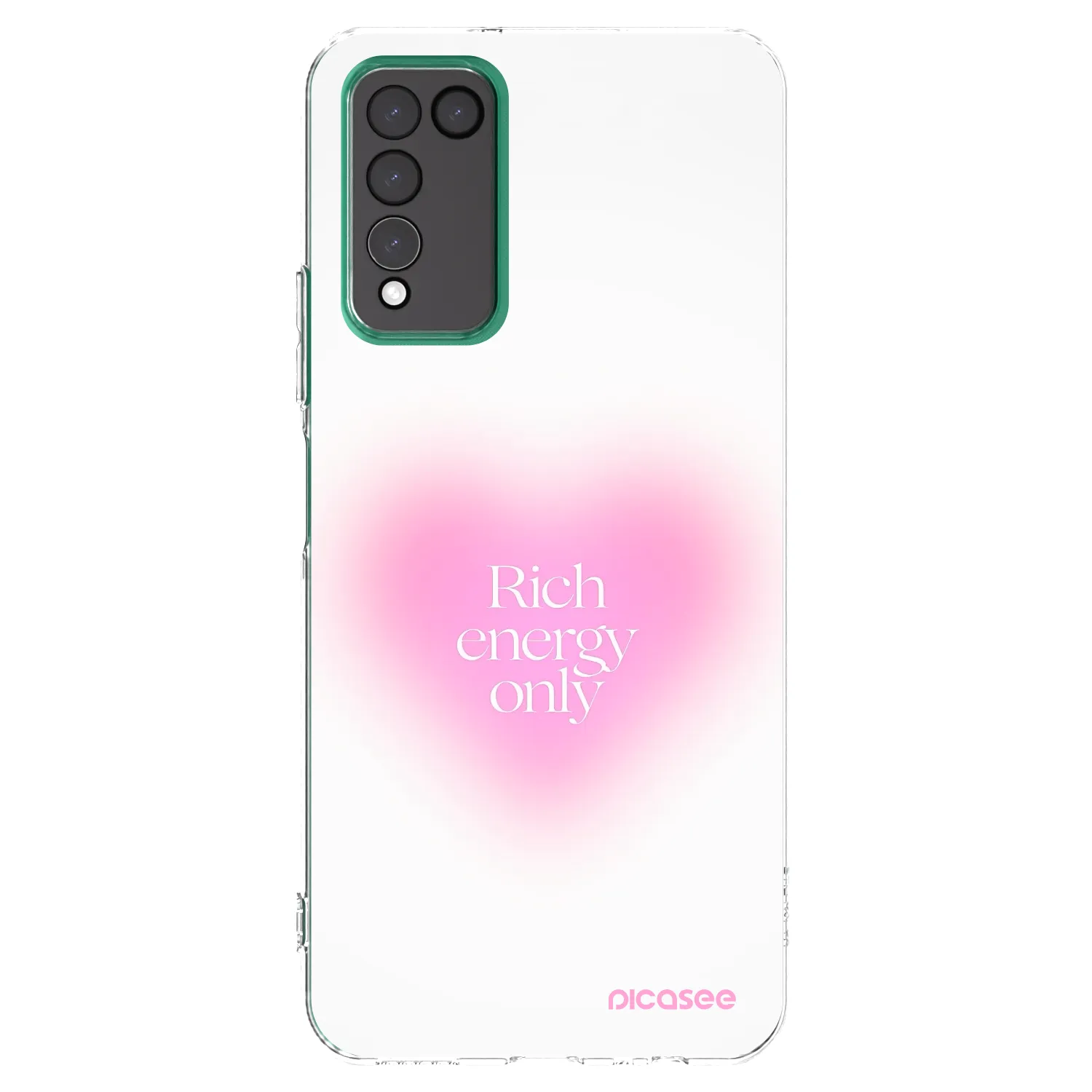 Picasee Honor 10X Lite Hülle - Transparentes Silikon - Rich Energy