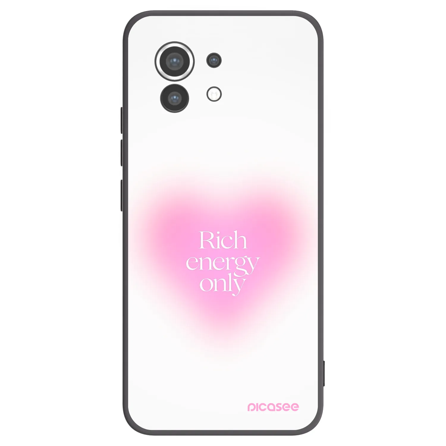 Picasee Xiaomi Mi 11 Hülle - Schwarzes Silikon - Rich Energy