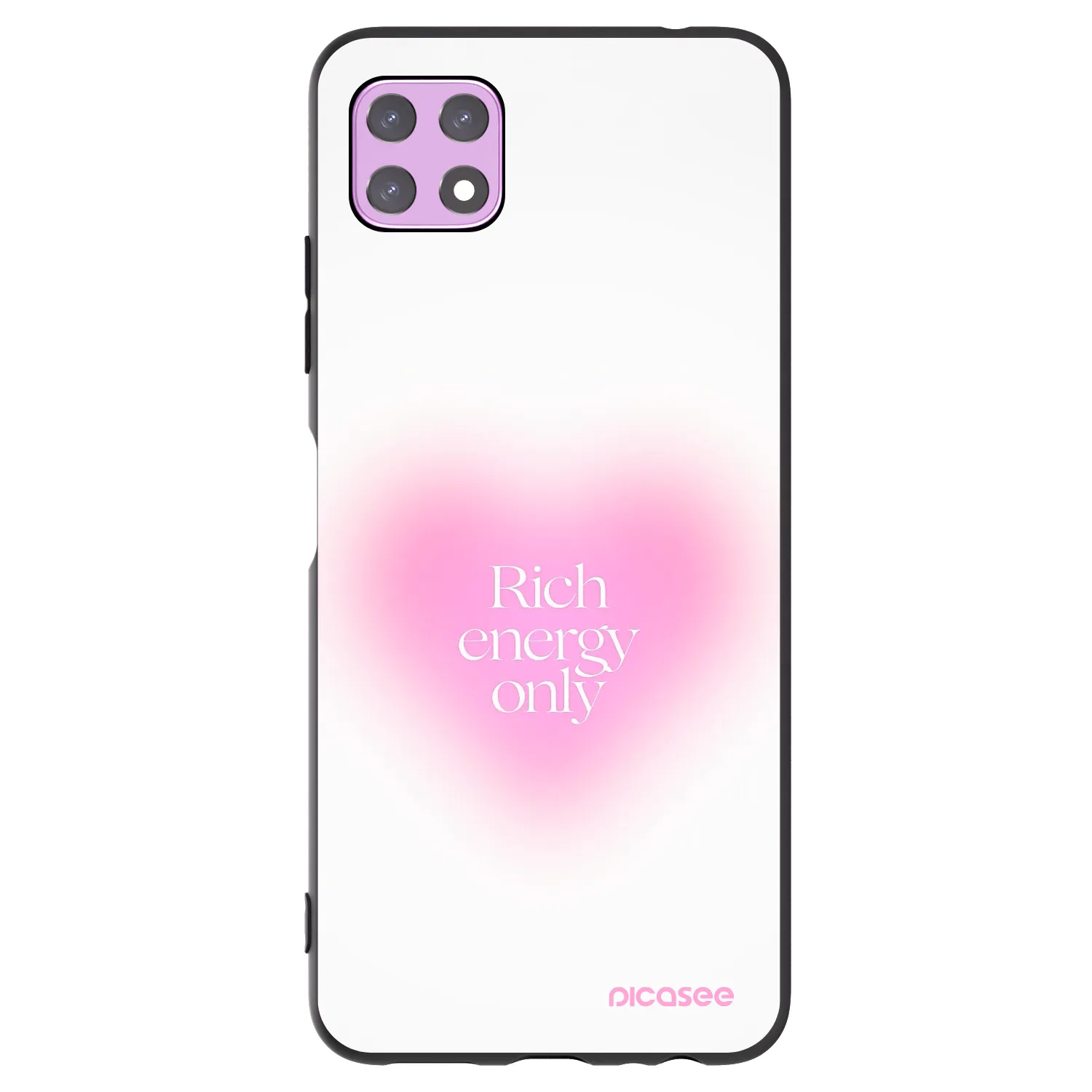 Picasee Samsung Galaxy A22 A226B 5G Hülle - Schwarzes Silikon - Rich Energy