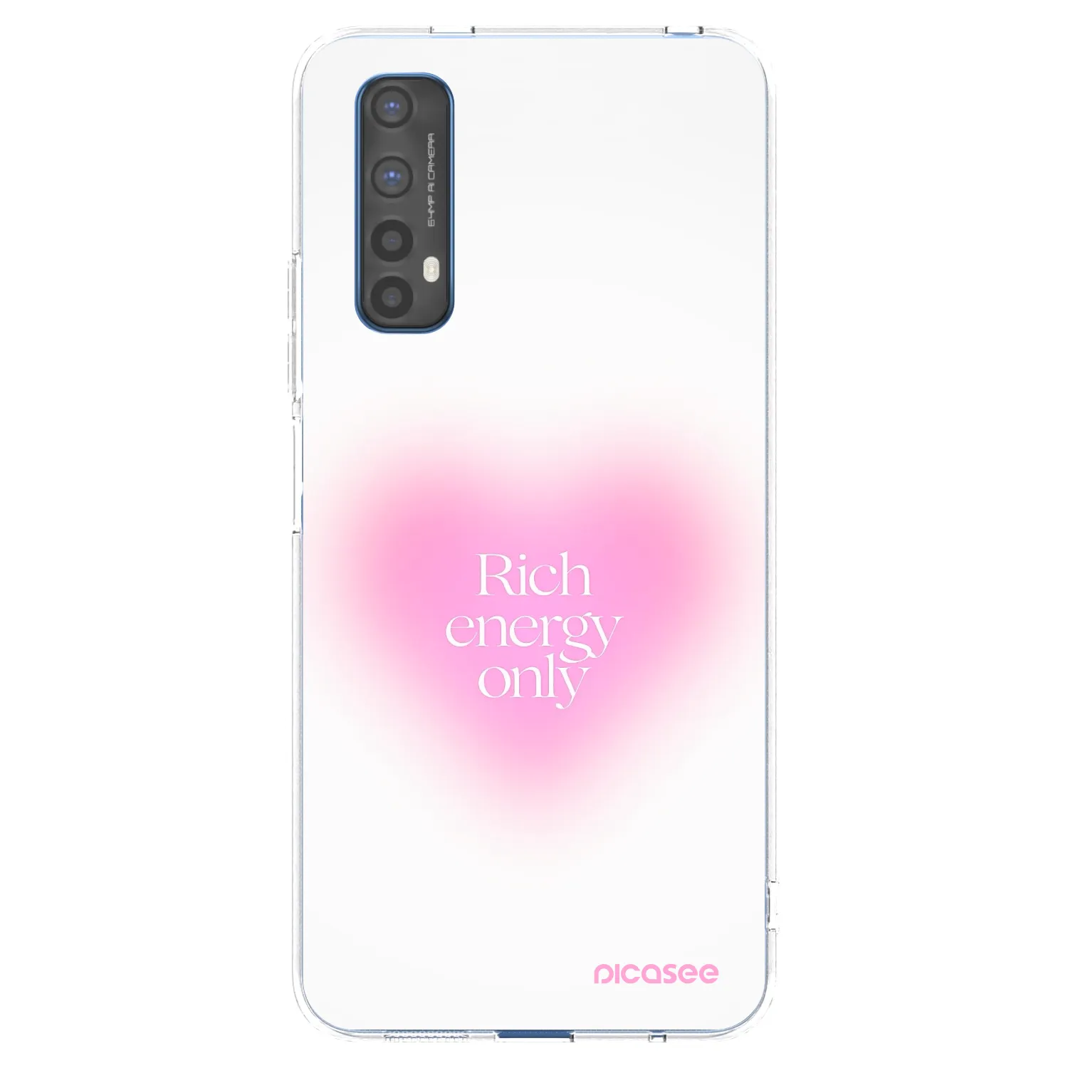 Picasee Realme 7 Hülle - Transparentes Silikon - Rich Energy