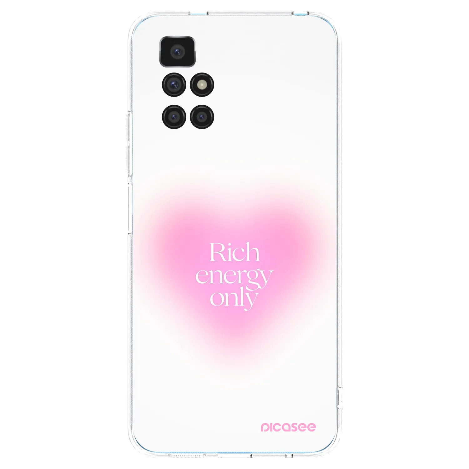 Picasee Xiaomi Redmi 10 Hülle - Transparentes Silikon - Rich Energy