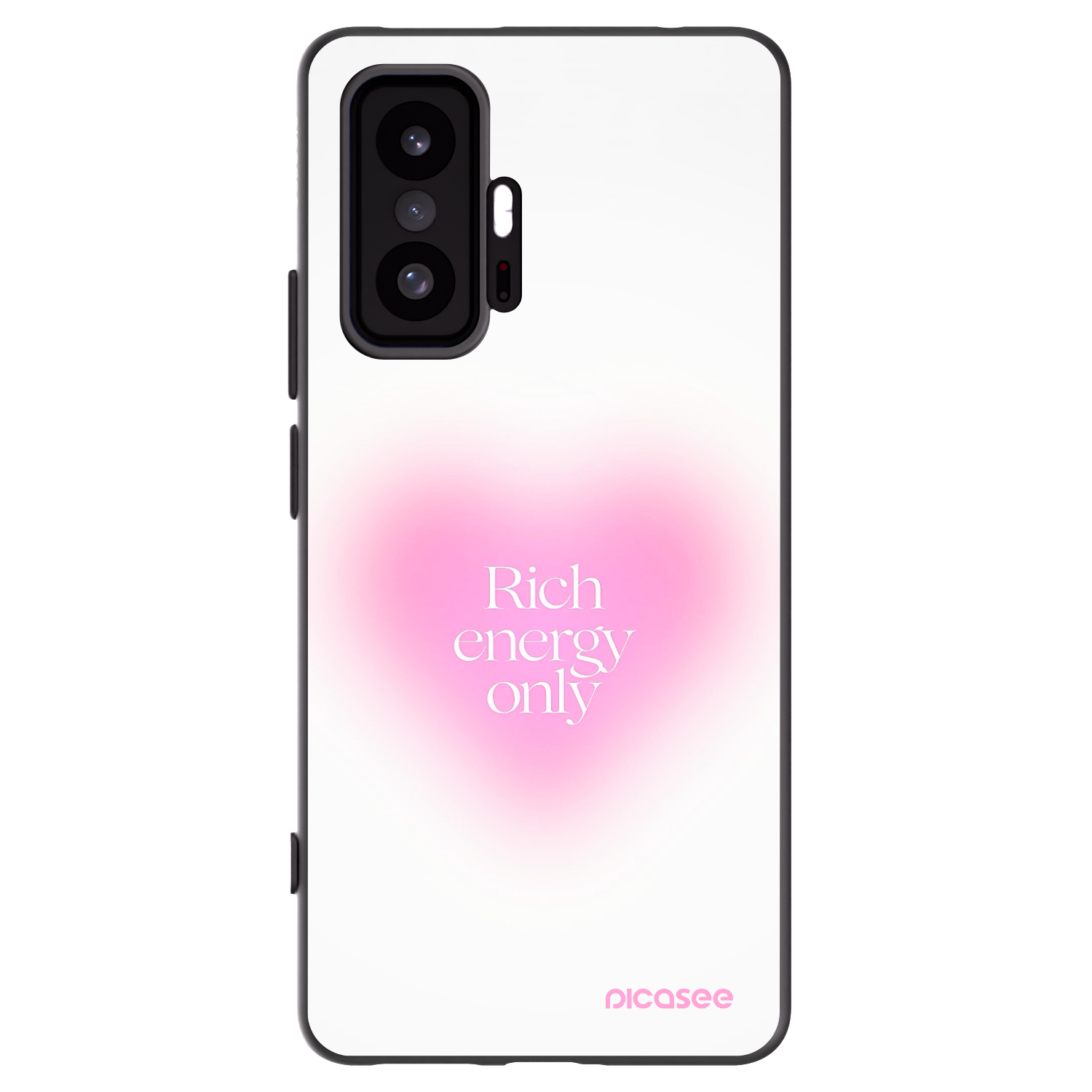 Picasee Xiaomi 11T Hülle - Schwarzes Silikon - Rich Energy