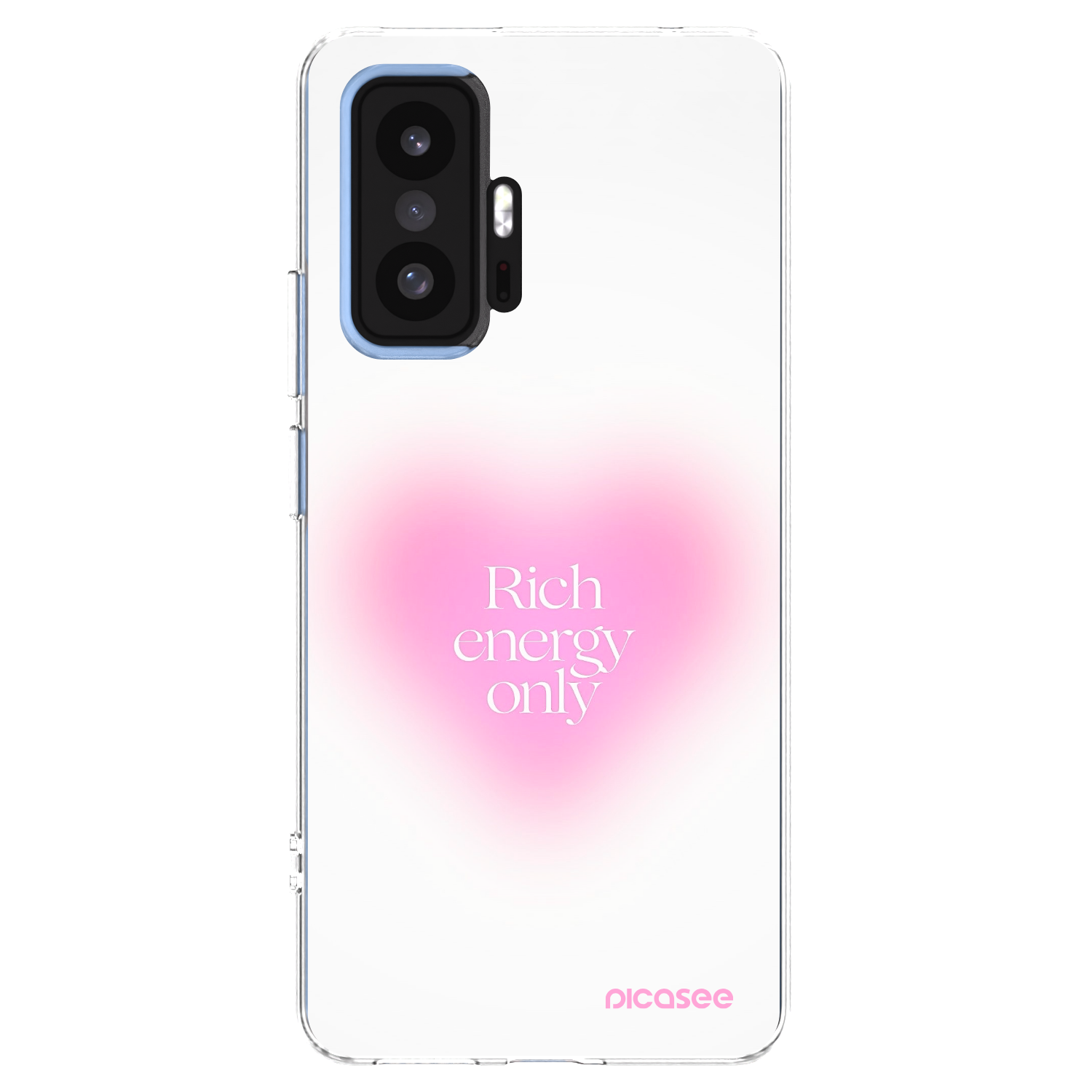 Picasee Xiaomi 11T Pro Hülle - Transparentes Silikon - Rich Energy