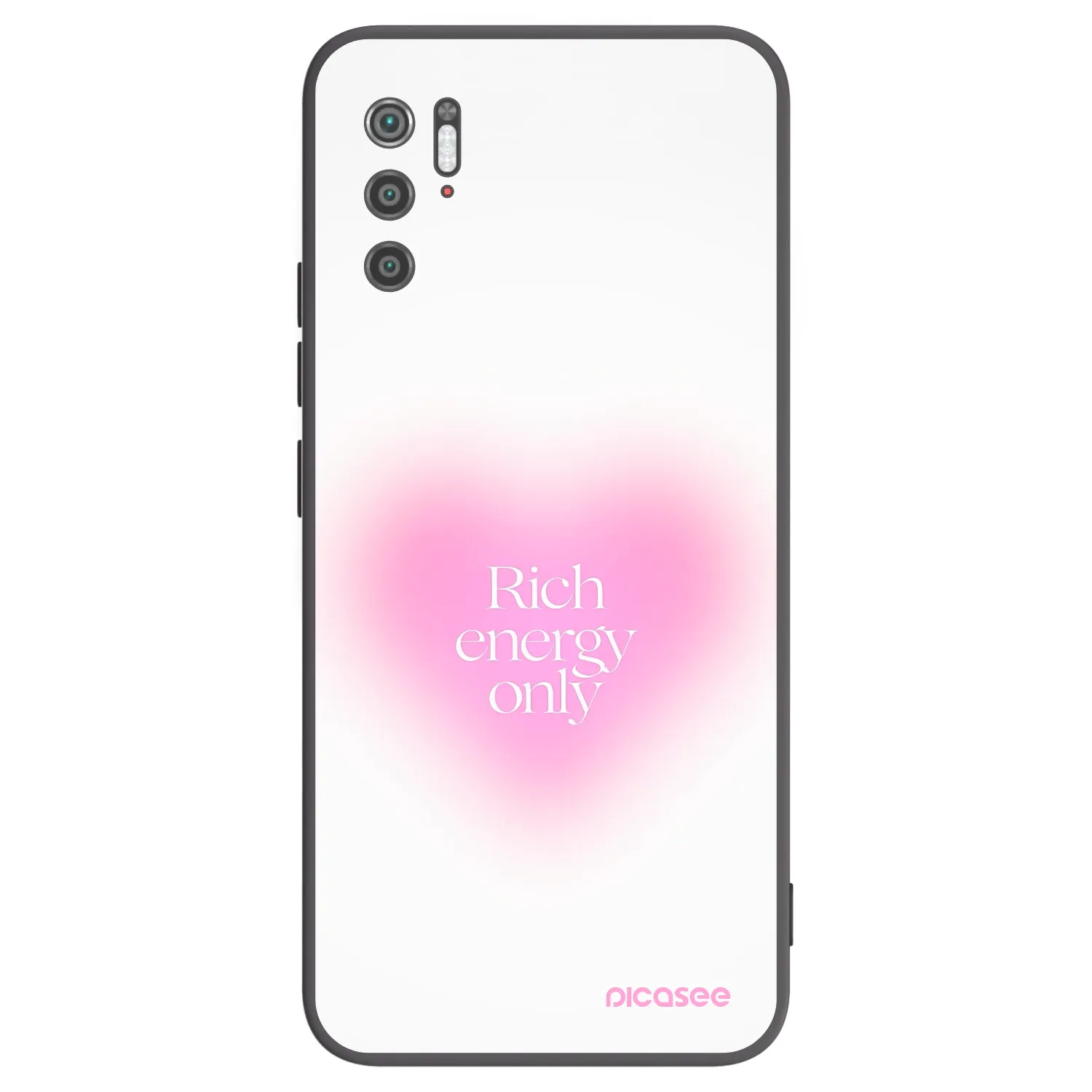 Picasee Xiaomi Poco M3 Pro 5G Hülle - Schwarzes Silikon - Rich Energy