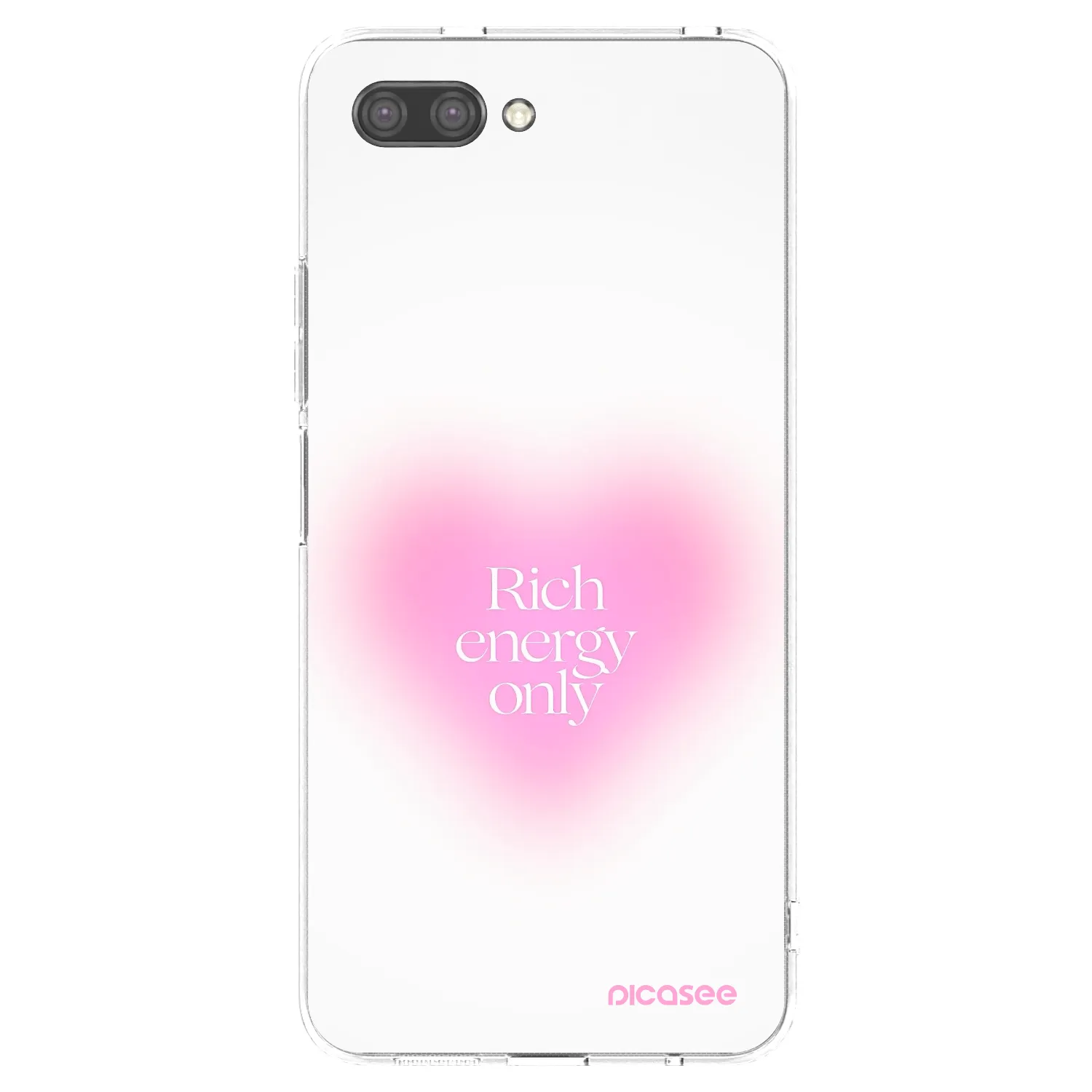 Picasee Honor 10 Hülle - Transparentes Silikon - Rich Energy