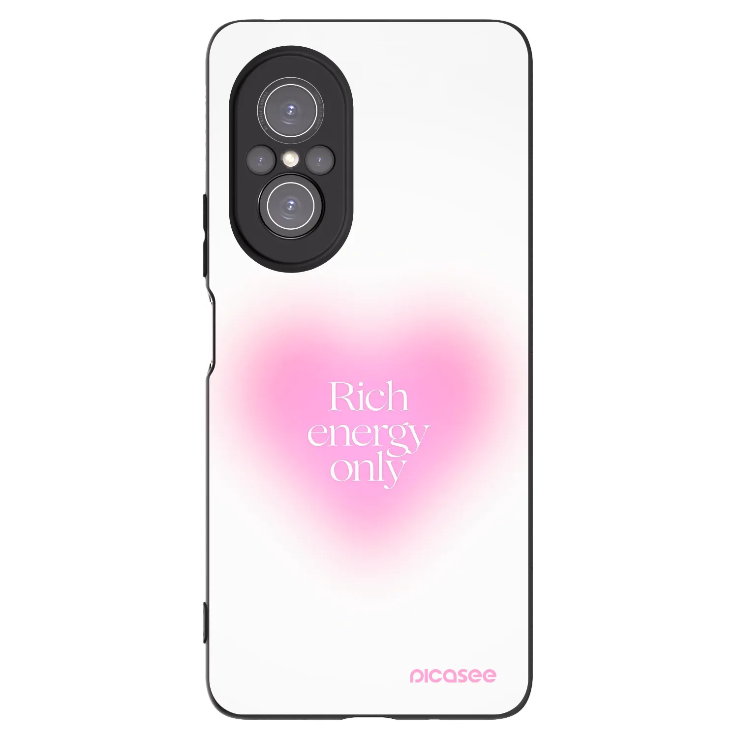 Picasee Huawei Nova 9 SE Hülle - Schwarzes Silikon - Rich Energy