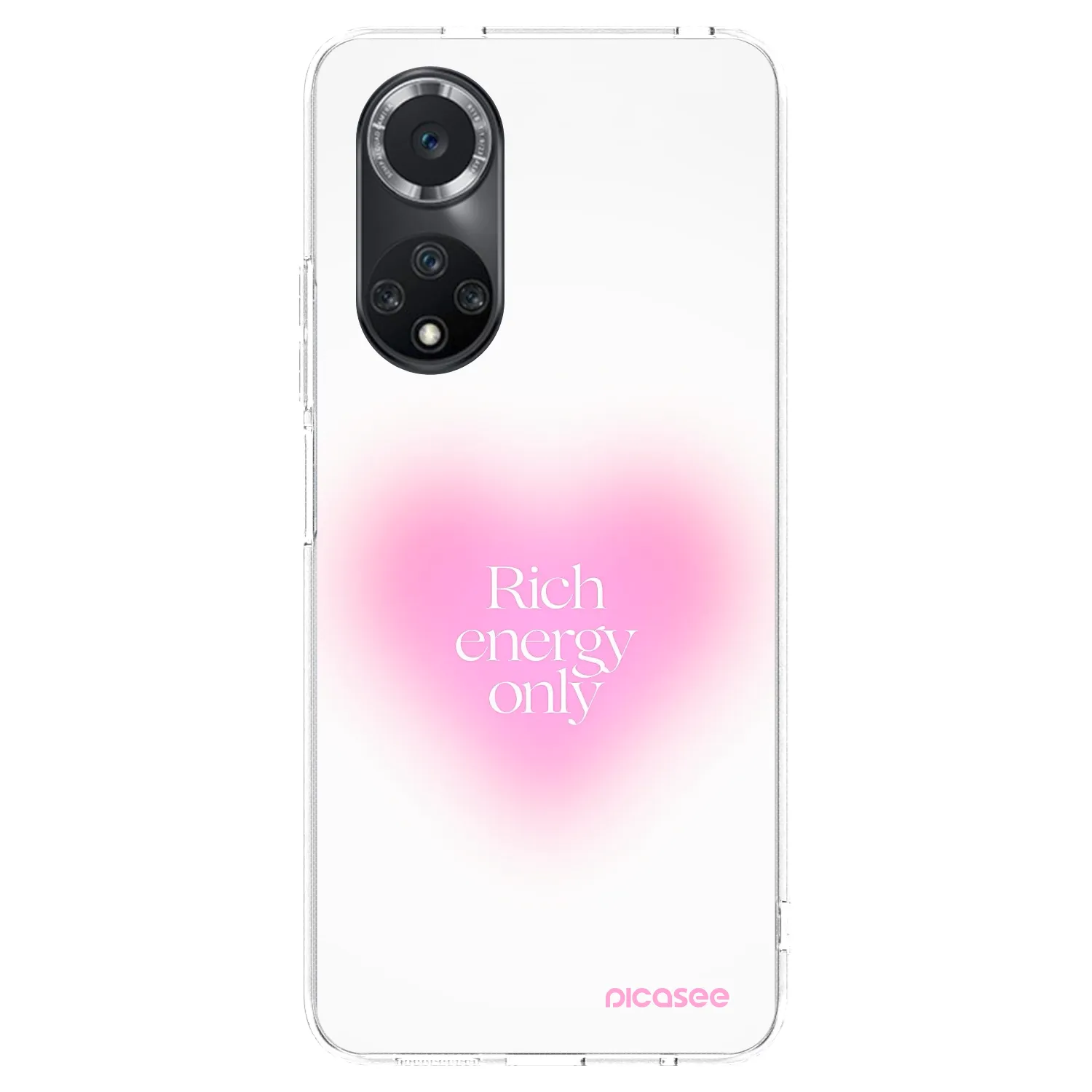 Picasee Huawei Nova 9 SE Hülle - Transparentes Silikon - Rich Energy