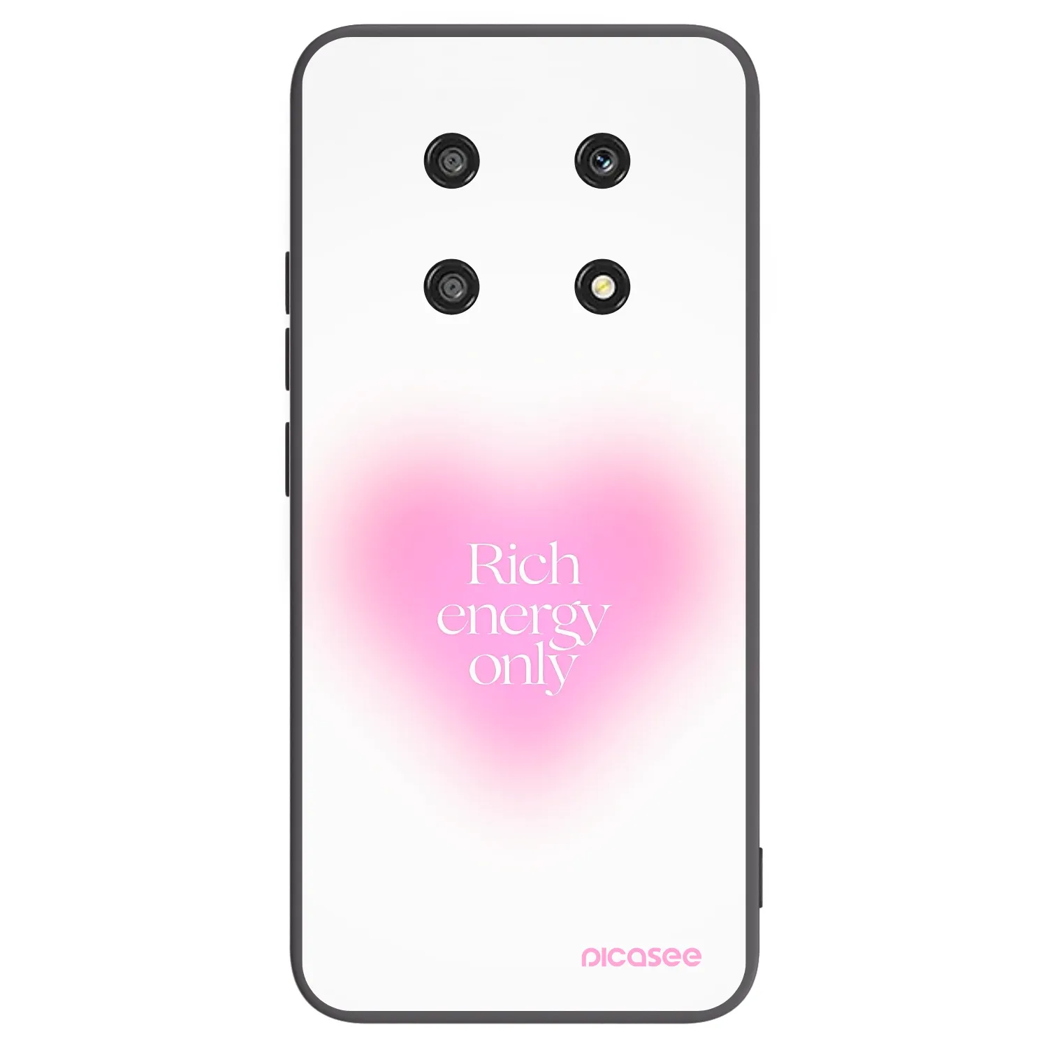 Picasee Honor Magic4 Lite 5G Hülle - Schwarzes Silikon - Rich Energy