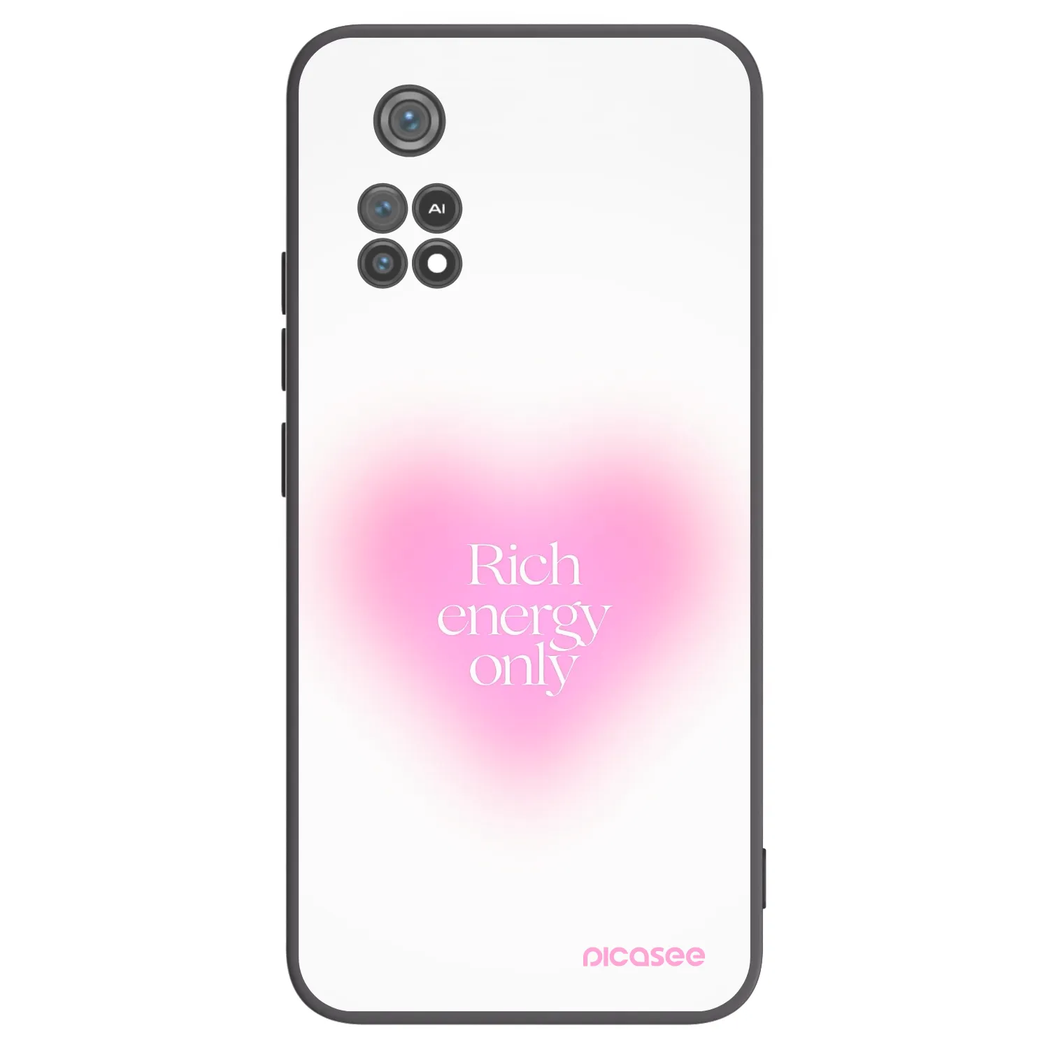 Picasee Xiaomi Poco M4 Pro Hülle - Schwarzes Silikon - Rich Energy