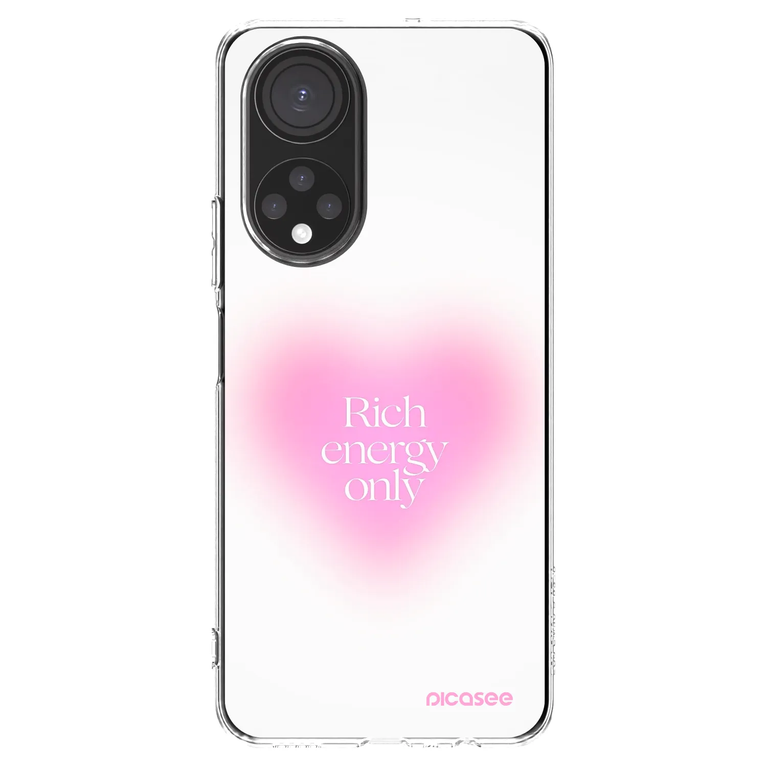 Picasee Honor X7 Hülle - Transparentes Silikon - Rich Energy