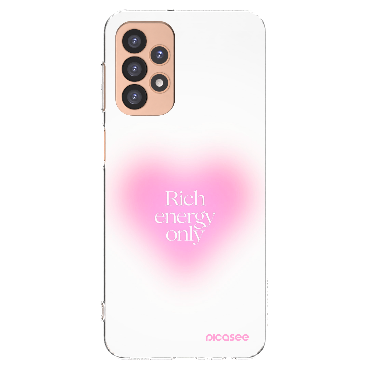 Picasee Samsung Galaxy A23 A236B 5G Hülle - Transparentes Silikon - Rich Energy