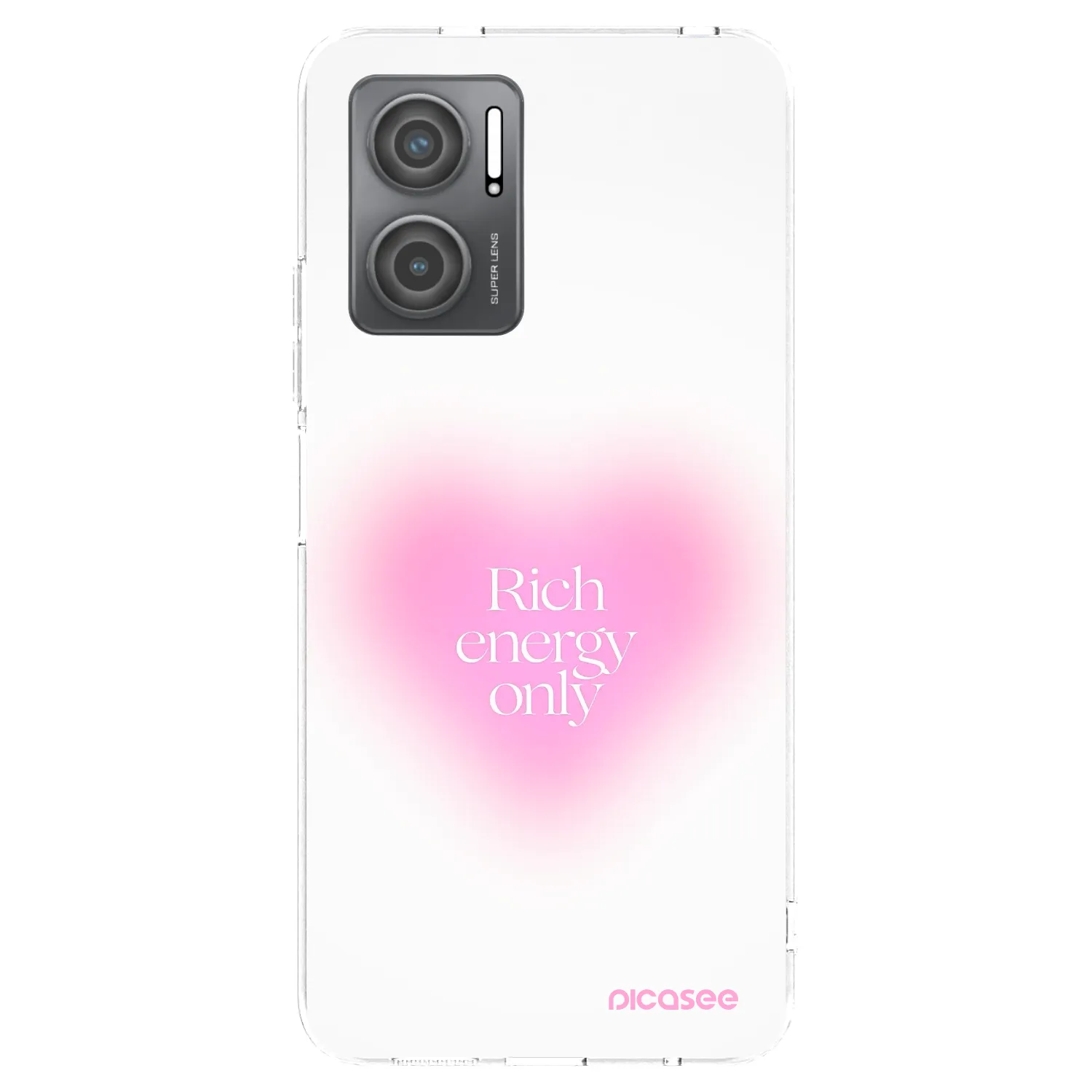 Picasee Xiaomi Redmi 10 5G Hülle - Transparentes Silikon - Rich Energy