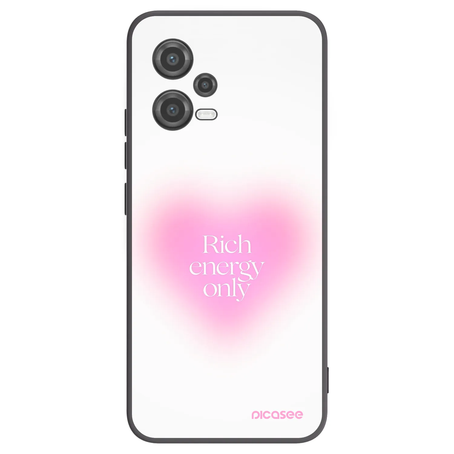 Picasee Xiaomi Poco X5 Hülle - Schwarzes Silikon - Rich Energy