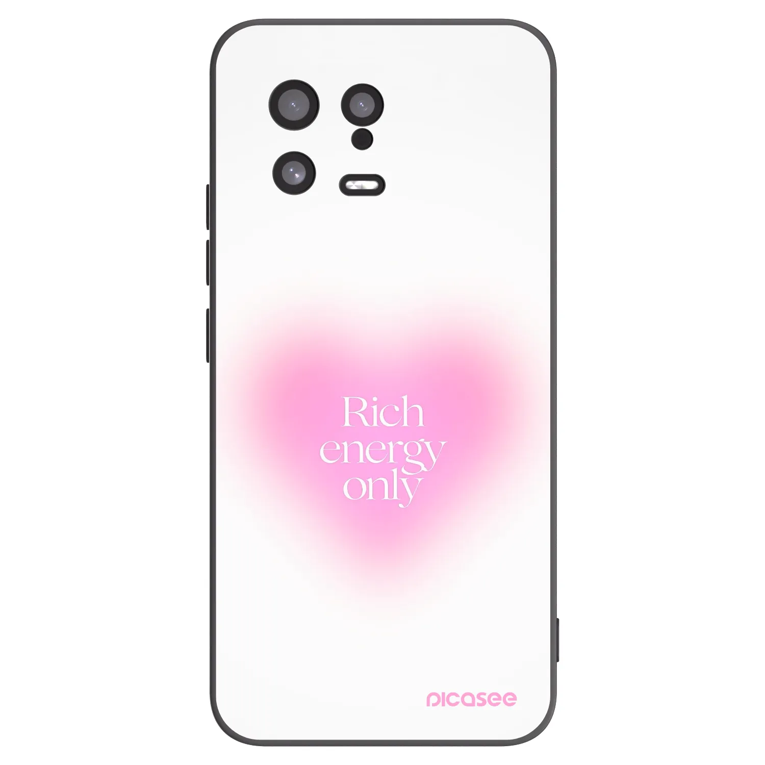 Picasee Xiaomi 13 Hülle - Schwarzes Silikon - Rich Energy