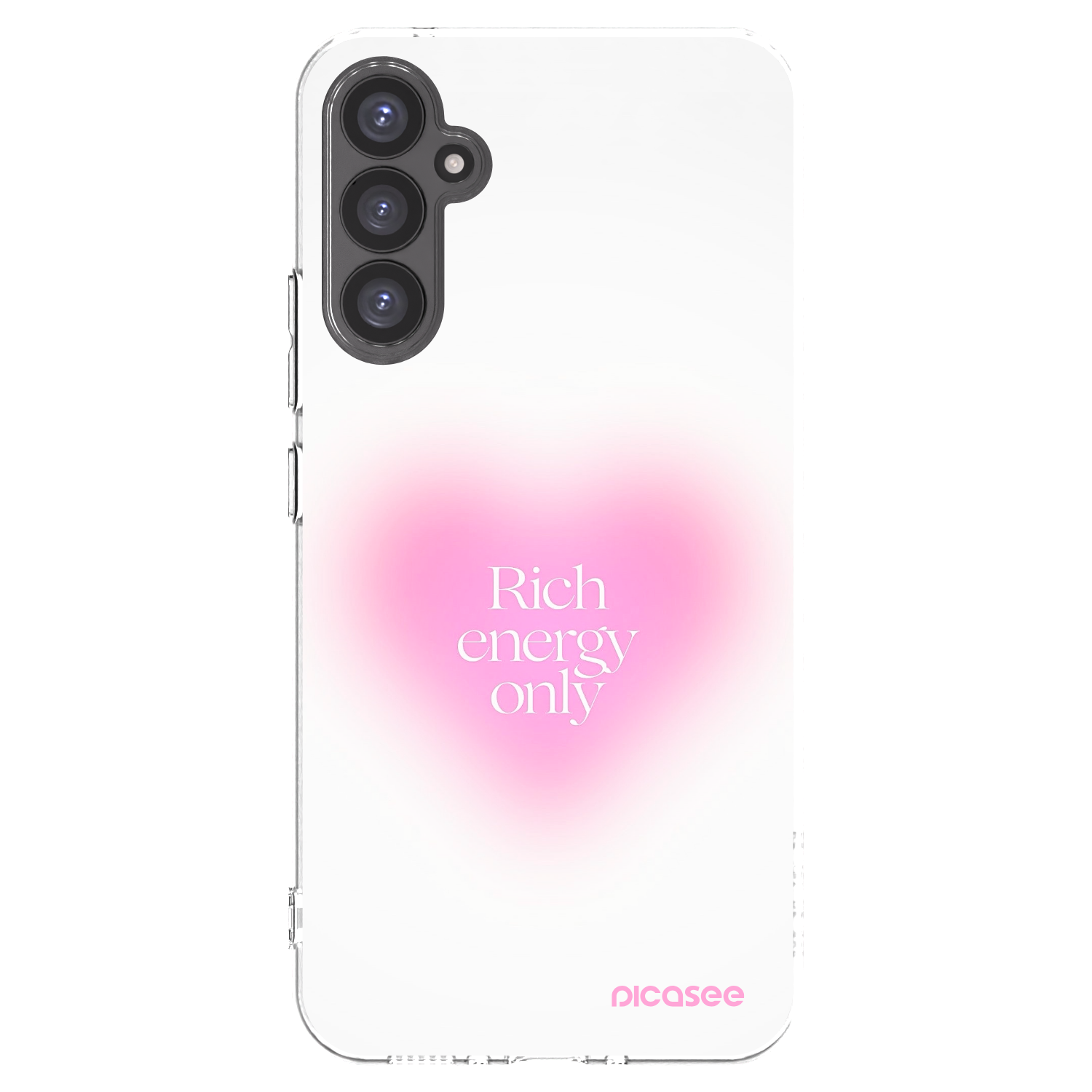 Picasee Samsung Galaxy A34 5G A346B Hülle - Transparentes Silikon - Rich Energy
