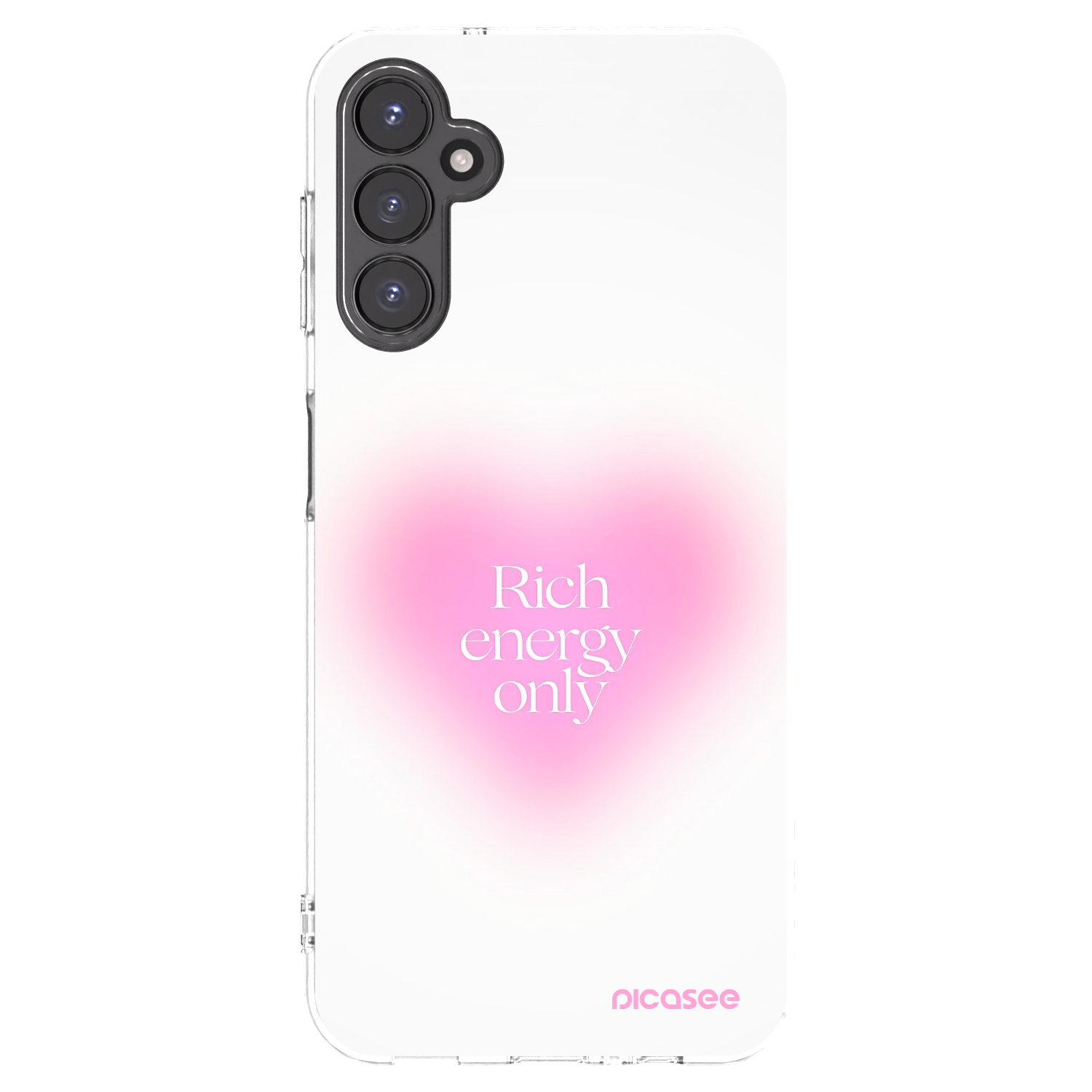 Picasee Samsung Galaxy A14 5G A146P Hülle - Transparentes Silikon - Rich Energy