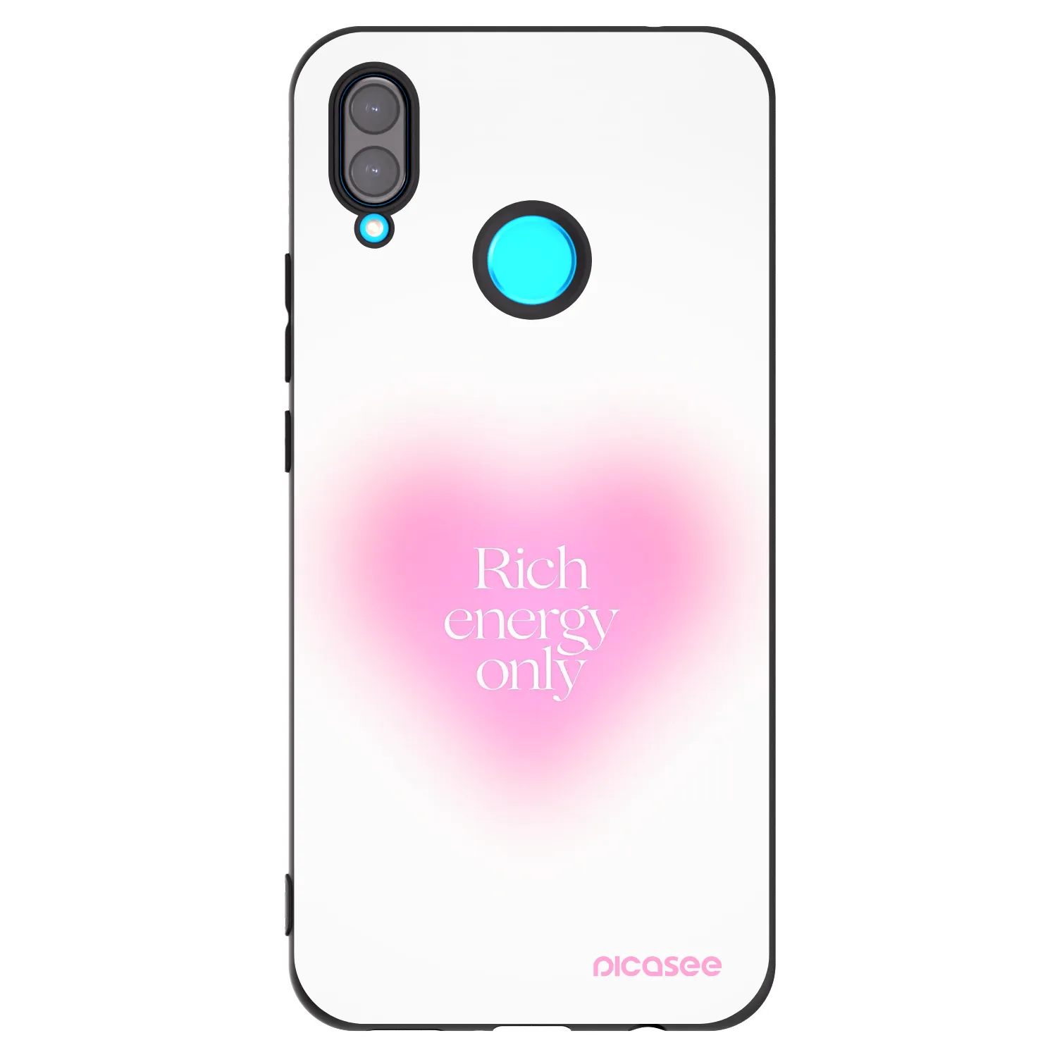Picasee Huawei Nova 3 Hülle - Schwarzes Silikon - Rich Energy