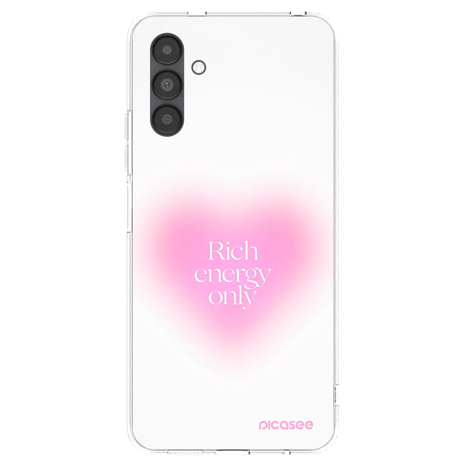 Picasee Samsung Galaxy A04s A047F Hülle - Transparentes Silikon - Rich Energy